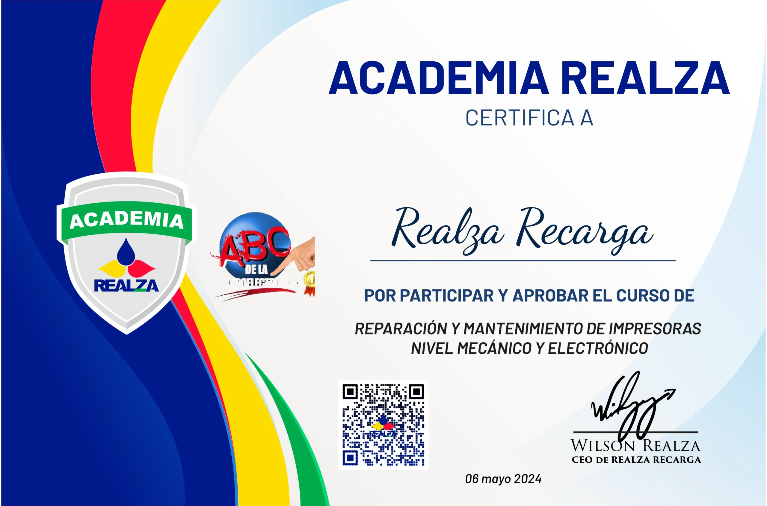 Certificación RealzaAcademia